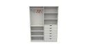 Ver imagem 1 de Armário Arara Gaveta Verônica M4 100% Mdf Roupeiro Closet