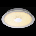Ver imagem 1 de Plafon de Sobrepor Redondo Vidro Transparente 40cm Led 18W 3000K PARIS LUZ