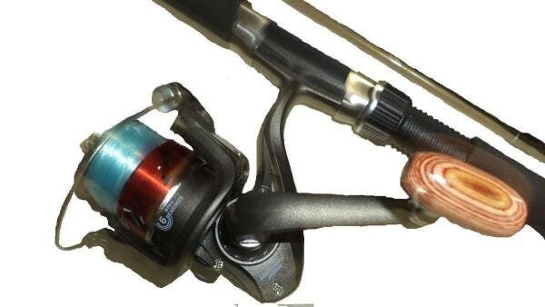 Kit Pesca Top Molinete Alumínio 6 Rl + Vara 1,65 Metros - 3
