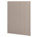 Ver imagem 1 de Painel Ripado de Madeira para Sala Quarto 134x183cm Bairon D03 Fendi - Lyam Decor