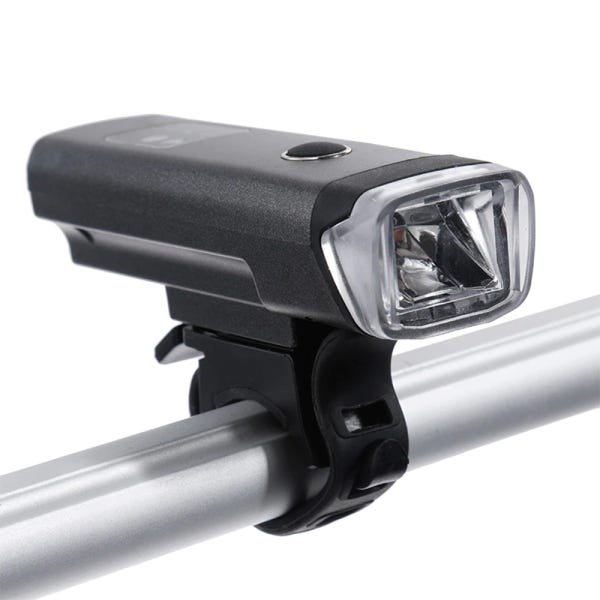 Farol Bike LED Lanterna Sensor de Luminosidade Frontal Luz Noturna Ciclismo a Prova D'Água Guidao - 1