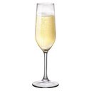 Ver imagem 1 de Kit 6 Taça Champanhe 22x8x8 cm 200ml Cristal Transparente Bormioli Rocco Riserva