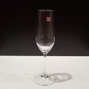 Ver imagem 3 de Kit 6 Taça Champanhe 22x8x8 cm 200ml Cristal Transparente Bormioli Rocco Riserva
