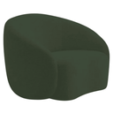 Ver imagem 4 de Kit Sofá 3 Lugares 200cm e Poltrona Orgânico Luxo Recepção Sala de Estar e Tv Amore Linho Verde- Mab