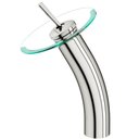 Ver imagem 3 de Torneira Vidro Redondo com Misturador Monocomando Cascata Alta