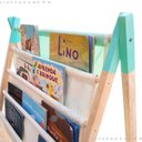 Ver imagem 2 de Prateleirinha para Livros Infantil Montessori Verde