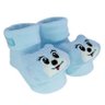 Pantufas com Chocalhos Clingo gatinho Azul - 1