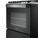 Ver imagem 4 de Fogão Mueller 5 Bocas Decorato Gourmet Preto Fosco com Timer e Tripla Chama Preto Fosco Bivolt