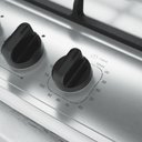 Ver mais imagens de Fogão Mueller 5 Bocas Decorato Gourmet Preto Fosco com Timer e Tripla Chama Preto Fosco Bivolt