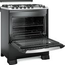 Ver imagem 3 de Fogão Mueller 5 Bocas Decorato Gourmet Preto Fosco com Timer e Tripla Chama Preto Fosco Bivolt