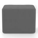 Ver imagem 5 de Puff Decorativo Living Yumi Retangular 60cm Bouclê Cinza Escuro - Desk Design