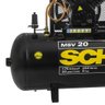 Compressor de Ar Industrial Max 20 Pcm 250l 5 Hp Trifásico Schulz Msv 20 Max / 250 220/380/440v - - 3