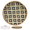 Cesta Decor Artesanal Bamboo (preto) 45cm Hand Made - 2