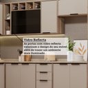 Ver imagem 7 de Cozinha Modulada Completa 8 Peças com Espaço para Forno e Micro-ondas com Tampo Aspen Luciane Móveis