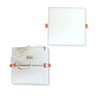 Painel Plafon Quadrado Borda Infinita Embutir 24w Luz Branca - 3
