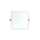 Ver imagem 1 de Painel Plafon Quadrado Borda Infinita Embutir 24w Luz Branca