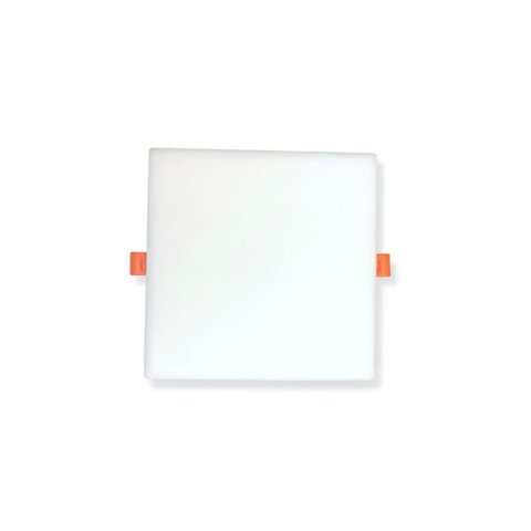 Painel Plafon Quadrado Borda Infinita Embutir 24w Luz Branca