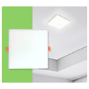Ver imagem 4 de Painel Plafon Quadrado Borda Infinita Embutir 24w Luz Branca
