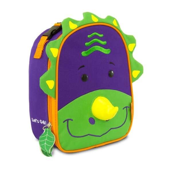 Kit Mochila, Lancheira E Copo Anti. Dinossauro Comtac Kids - 9