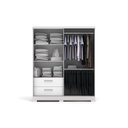 Ver imagem 5 de Guarda Roupa 2 Peças 1 Guarda Roupa + 1 Cômoda Qc105 Branco Qc12 Kappesberg