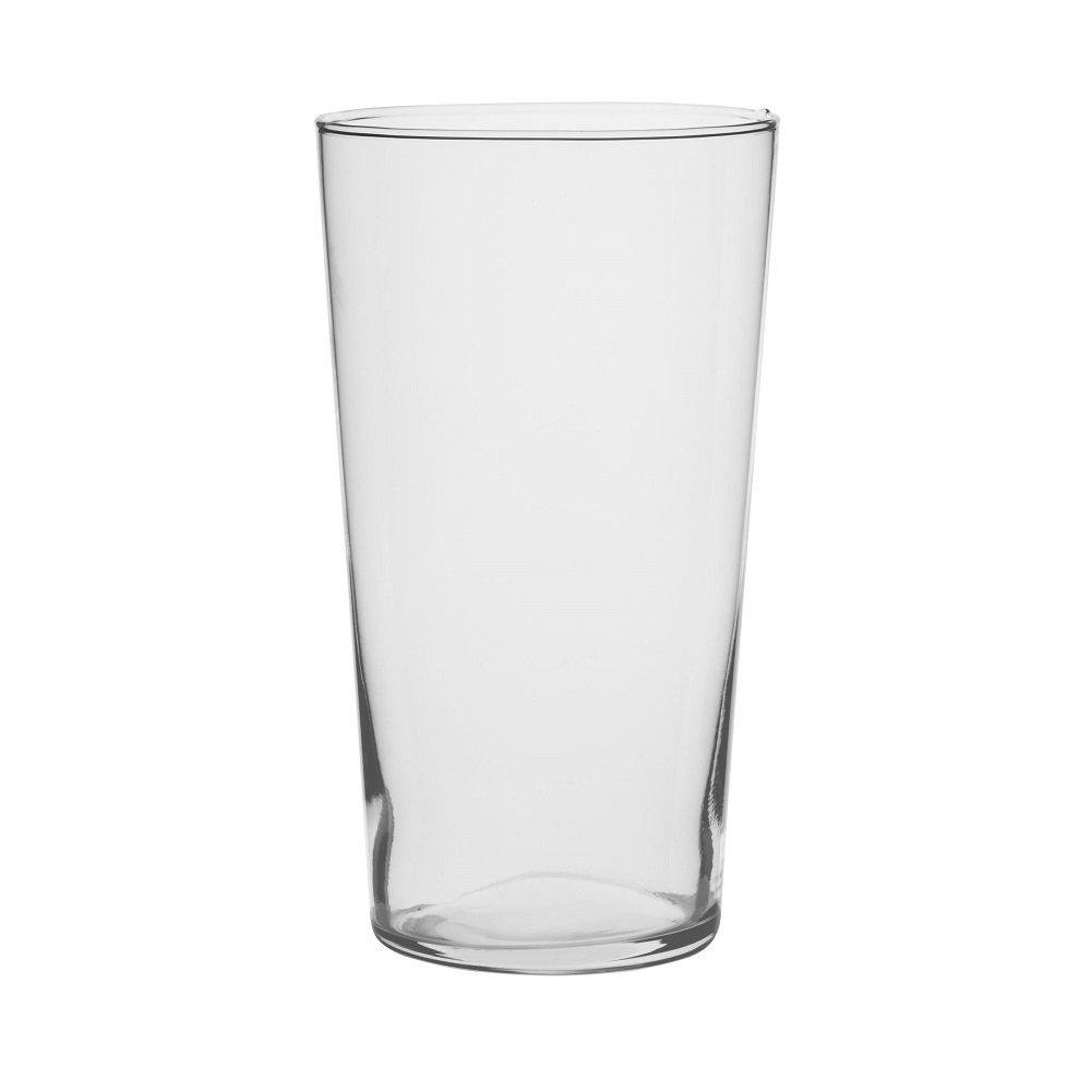 Vaso Vidro Polones Cone Incolor 25cm - 1