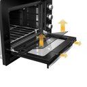 Ver imagem 6 de Forno Elétrico de Embutir Mueller Preto 50 Litros Mfe50k 110v