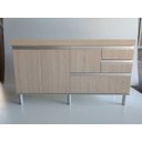 Ver imagem 3 de Gabinete para Pia de Cozinha 1,50m Michelangelo Cípres 100% Mdf 15mm