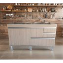 Ver imagem 1 de Gabinete para Pia de Cozinha 1,50m Michelangelo Cípres 100% Mdf 15mm