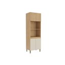Ver imagem 1 de Paneleiro de Cozinha Modulado Rebeca C- 4 Portas 70cm -Off White - Movelbento