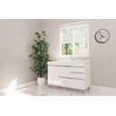 Ver imagem 2 de Gabinete para Pia de Cozinha 1,20m Donatello Branco Fosco 100% Mdf 15mm