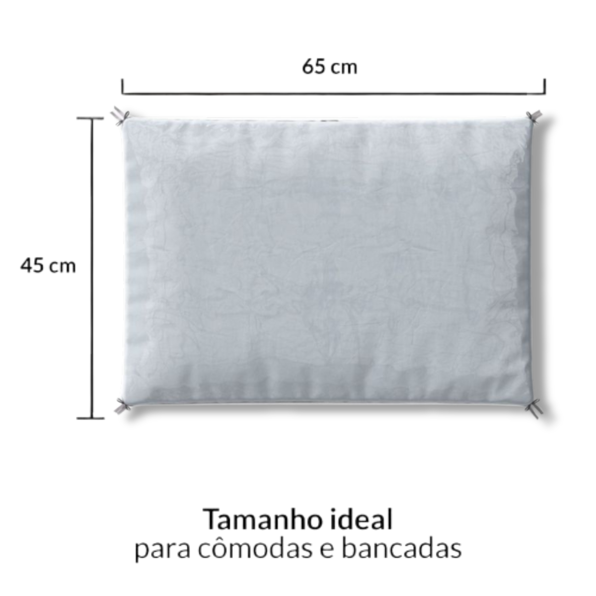 Trocador de Cômoda Plastificado Impermeável Cinza - 3