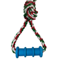 Ver imagem 3 de Brinquedo Mordedor com Corda com Plush Ball para Cachorro - Rosa