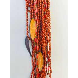 Colar Decorativo. Artesanato Amazonense. para Mesas de Centro, Mesa de Jantar, Aparadores, Nichos ou - 7