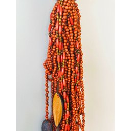 Colar Decorativo. Artesanato Amazonense. para Mesas de Centro, Mesa de Jantar, Aparadores, Nichos ou - 8