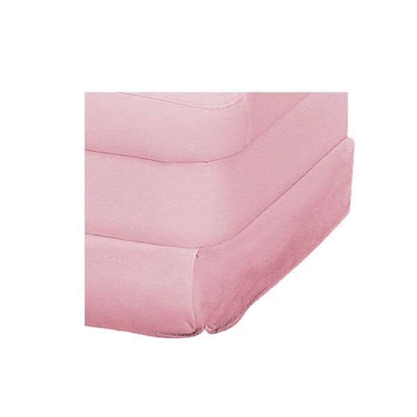 Poltrona de Amamentação Aurora com Balanço Corano Rosa Bebê - Doce Sonho Móveis - 5