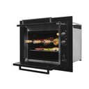 Ver imagem 3 de Churrasqueira a Gás Embutir Fischer Ranch 3 Espetos Preta Bivolt 36170