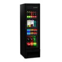 Ver imagem 1 de Refrigerador All Black Expositora Porta Vidro 343 Litros 220v Vb28rh Metalfrio