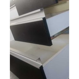 Gabinete para Pia de Cozinha 1,80m Michelangelo Preto Fosco 100% Mdf 15mm - 4