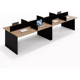 Mesa Escritório Plataforma 8 Lugares 3,60 X 1,20 Atacadao Moveis Escritorio - 2