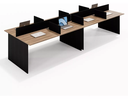 Ver imagem 2 de Mesa Escritório Plataforma 8 Lugares 3,60 X 1,20 Atacadao Moveis Escritorio