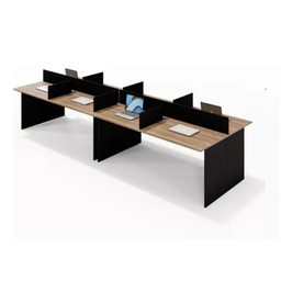 Mesa Escritório Plataforma 8 Lugares 3,60 X 1,20 Atacadao Moveis Escritorio - 3