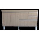 Ver imagem 7 de Gabinete para Pia de Cozinha 1,50m Michelangelo Cípres 100% Mdf 15mm