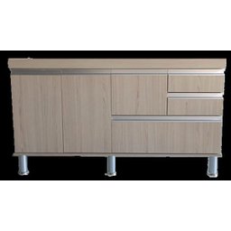 Gabinete para Pia de Cozinha 1,50m Michelangelo Cípres 100% Mdf 15mm - 7