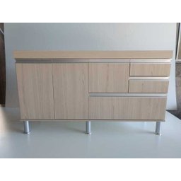 Gabinete para Pia de Cozinha 1,50m Michelangelo Cípres 100% Mdf 15mm - 12
