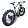 Bicicleta Fat Bike Aro 24 Pneus 4.0 Freios a Disco - Chumbo - 3