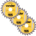 Ver imagem 1 de Jogo de Discos de Serra 110mm 24D c/ 3 Peças Vonder