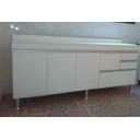 Ver imagem 2 de Balcão de Cozinha 1,80m Branco 100% Mdf 15mm