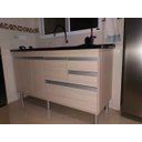 Ver imagem 1 de Gabinete para Pia de Cozinha 1,80m Cípres 100% Mdf 15mm