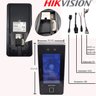 Leitor De Reconhecimento Facial Biométrico Cartão Hikvision - 2