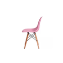 Ver imagem 3 de Kit 6 Cadeiras Charles Eames Eiffel Azul Base Madeira Sala Cozinha Jantar - Bering